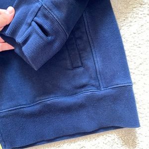 lululemon athletica | Shirts | Rare Lululemon Pacific Beach Navy Full Zip  Hoodie | Poshmark